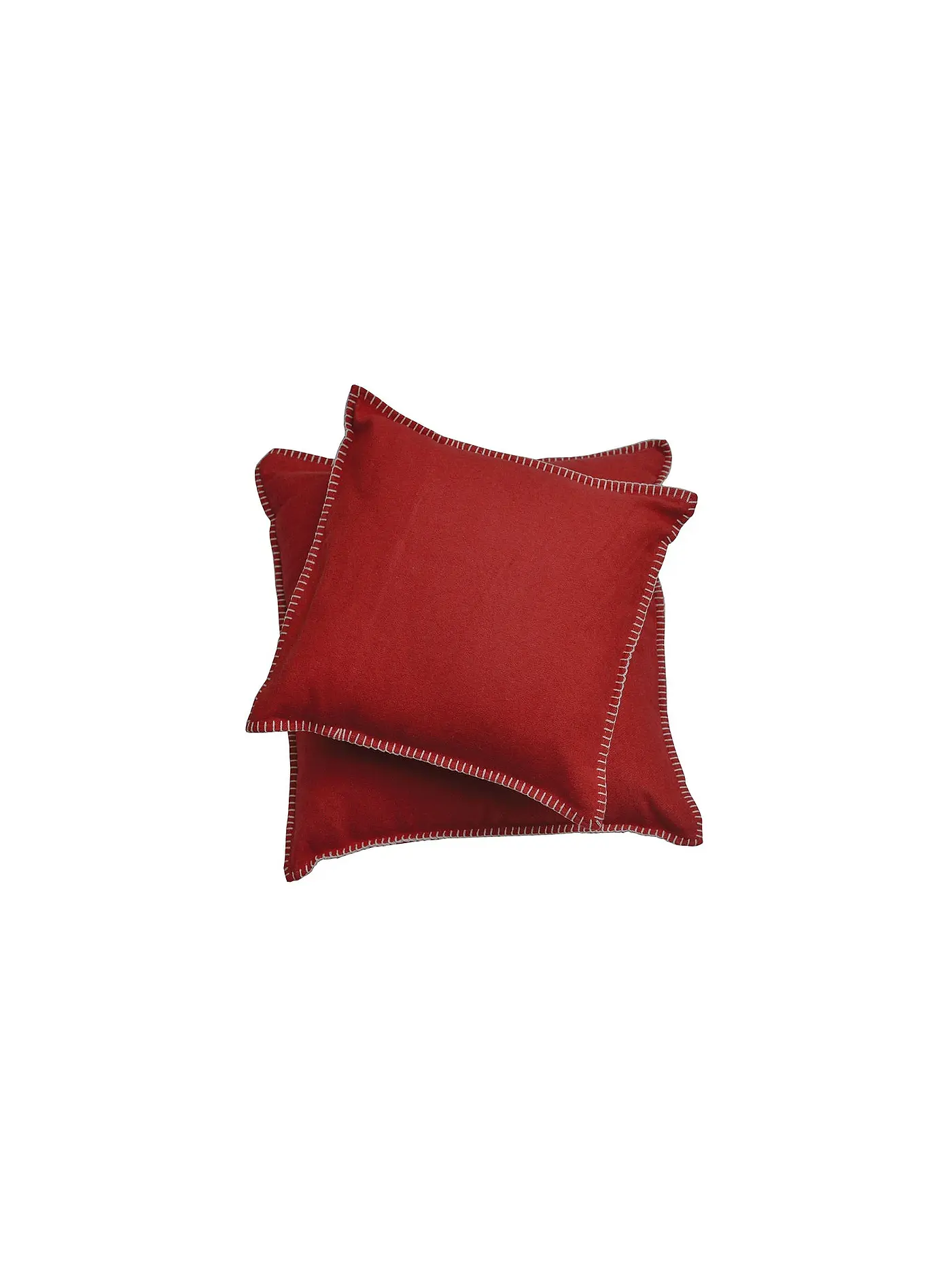 DAVID FUSSENEGGER | Kissenhülle "Sylt" 50x50cm (Orange) | rot